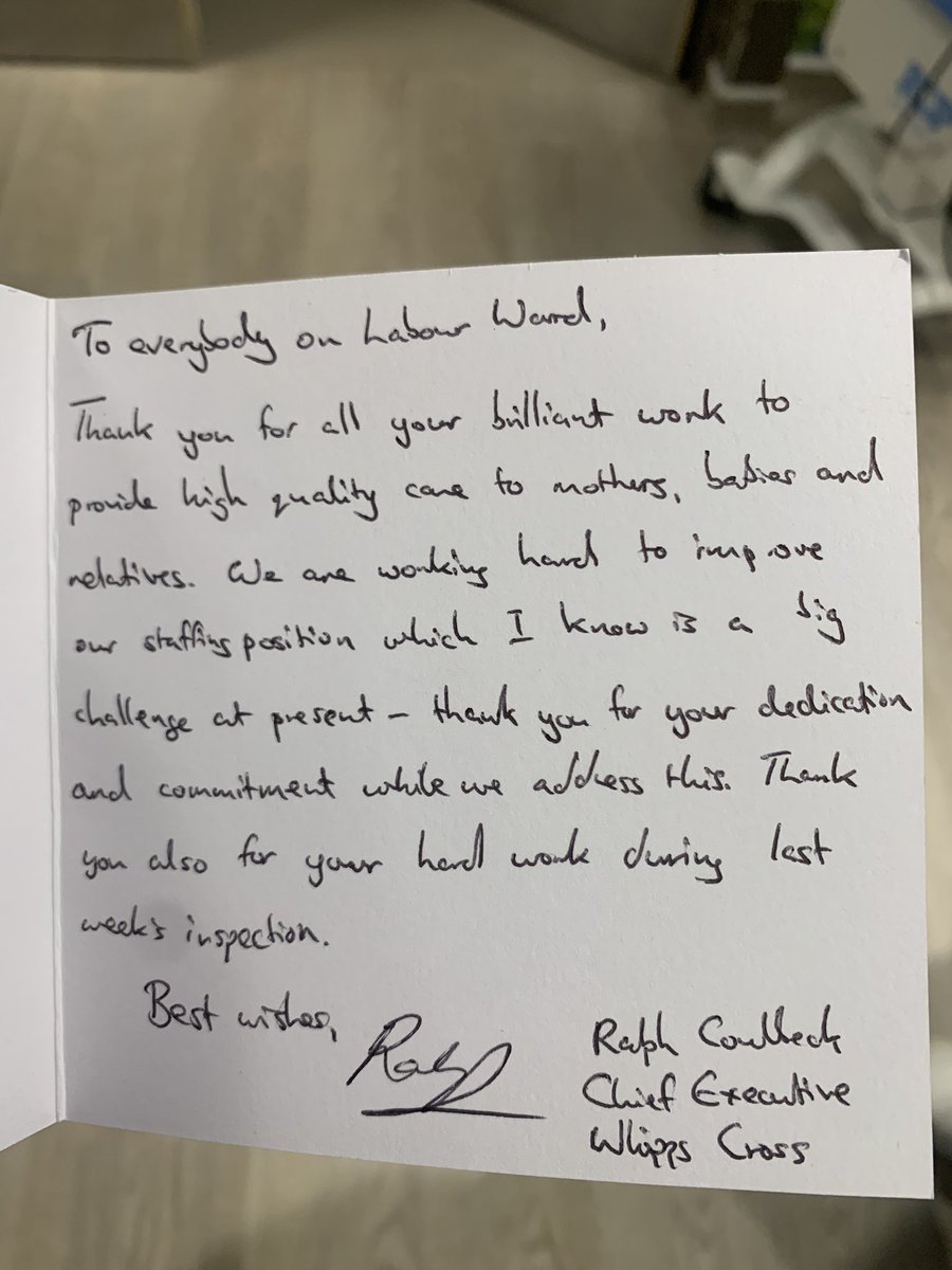 Sujatha Thamban (@thambansujatha) on Twitter photo Hand written Thank you note from@our CEO <a href="/ralphcoulbeck/">Ralph Coulbeck</a> . We in Maternity are touched . 🙏🏽 Hand written Thank you note from@our CEO <a href="/ralphcoulbeck/">Ralph Coulbeck</a> . We in Maternity are touched . 🙏🏽