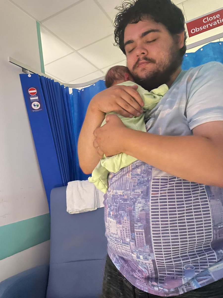 RhysHarlow's tweet photo. I noramlly the one to keep my personal life... well personal, but its been 6 and a bit week since our son as been born and I haven't even showed him to you all. So I present to you all, my and my girlfriend's magnum opus: JIMMY DEREK HARLOW. https://t.co/SHcBYHXNc9