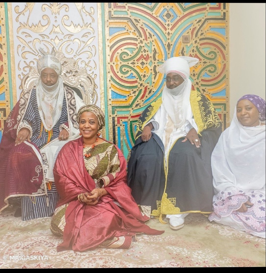 Happy Birthday, Your Majesty! Hajiya Maryam Shuhu Idris, ( Giwar Sarkin Zazzau).
May you have many more years of life and good health!