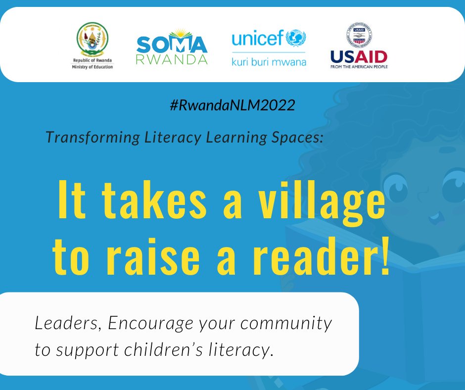 ReadyforReading's tweet photo. Join us &amp; all book lovers this September 8,2022 as we are celebrating International Literacy Day and kicking off National Literacy Month Activities in the @KayonzaDistrict community.#RwandaNLM2022 #LearningSpaces #Spaces4Reading  #LiteracyMatters #LiteracyDay #ProtectAGeneration https://t.co/2Q3Io9cqRl