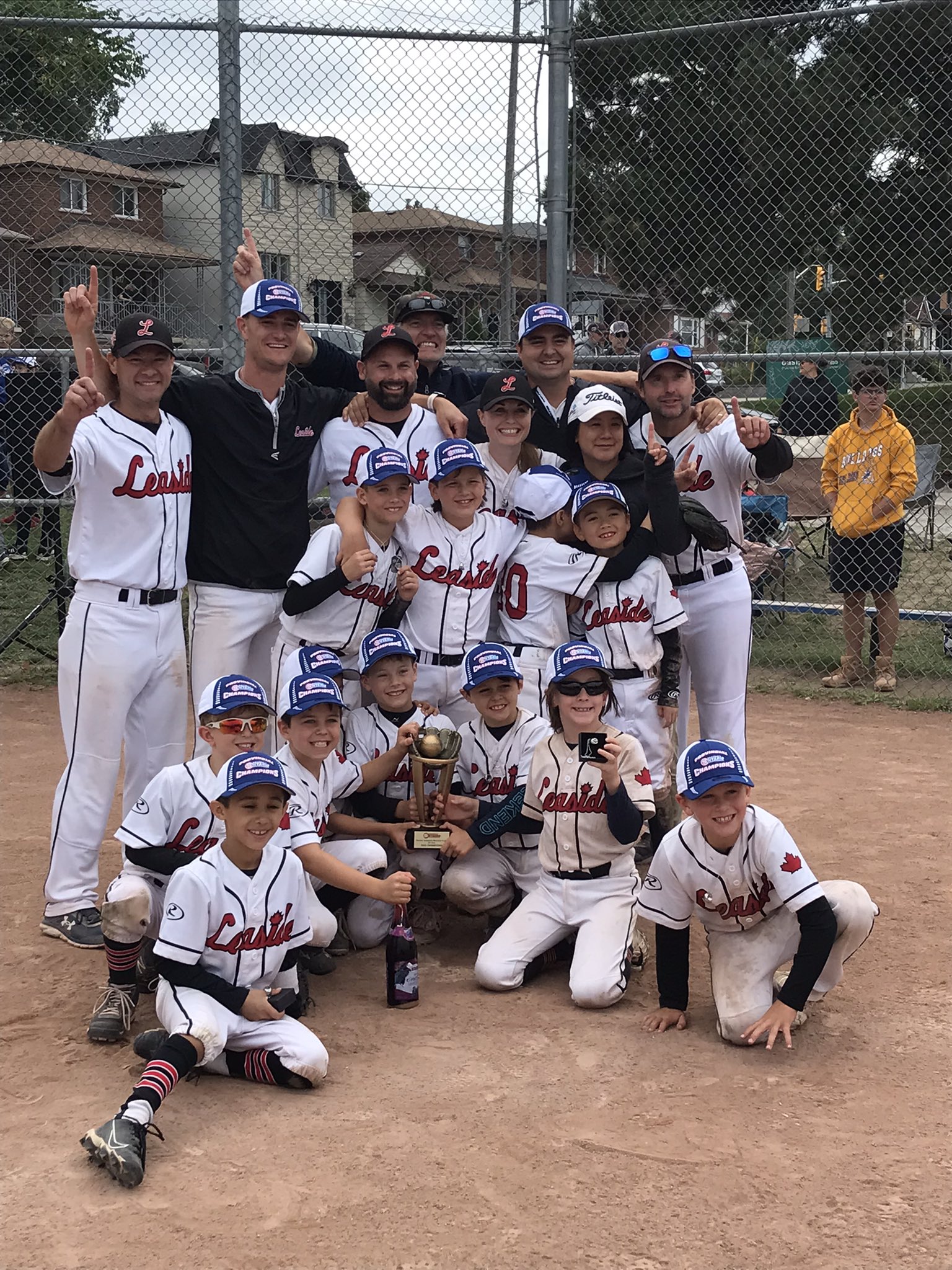East York Baseball Association on Twitter "Leaside and Oakville capped off the weekend with