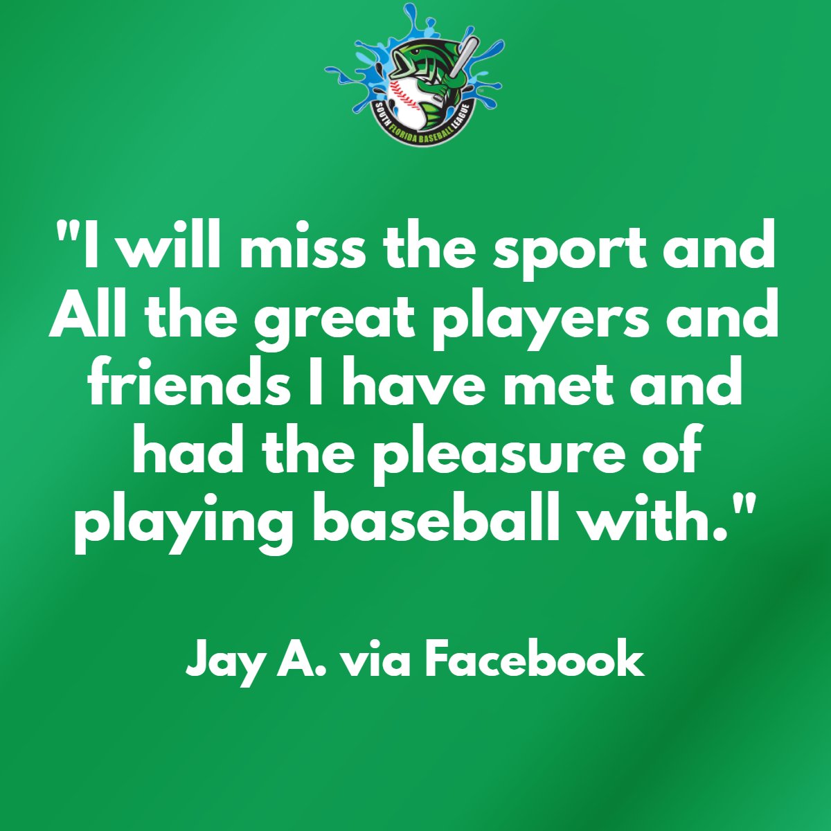 FlaHardball's tweet photo. Here at the South Florida Baseball League, baseball is about more than just the sport -- it's about leaving behind a legacy. #SouthFloridaBaseballLeague #baseball #BaseballLeague #SouthFlorida #PayOnline #SFBL https://t.co/kXplOpwVB1