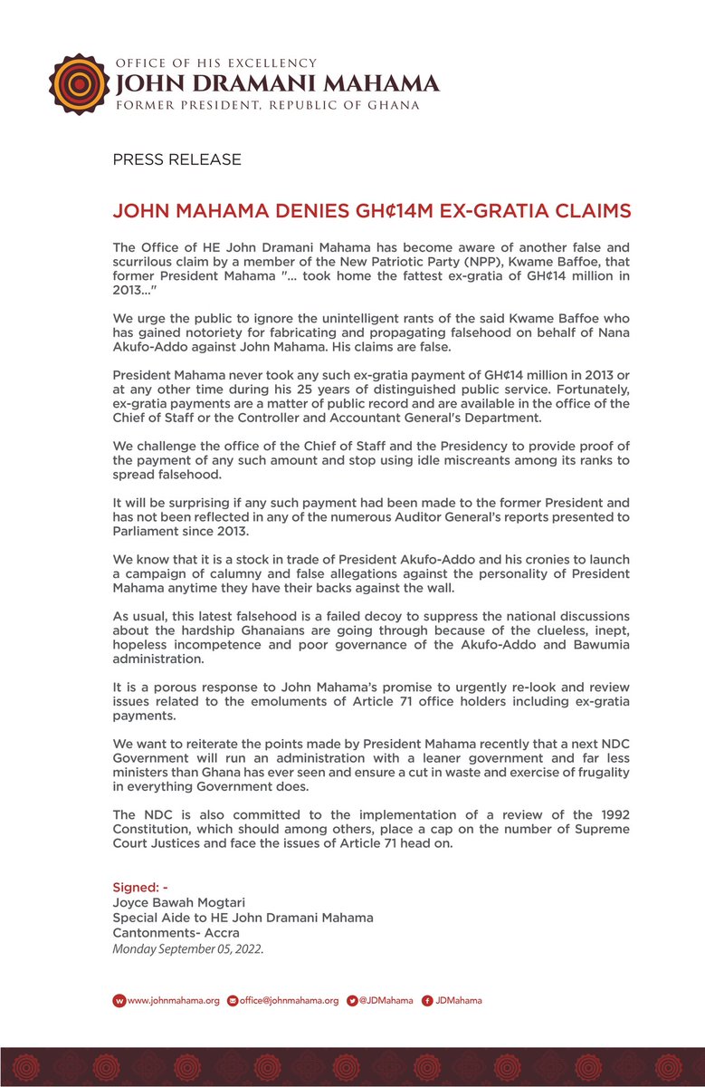 John Dramani Mahama (@jdmahama) on Twitter photo 