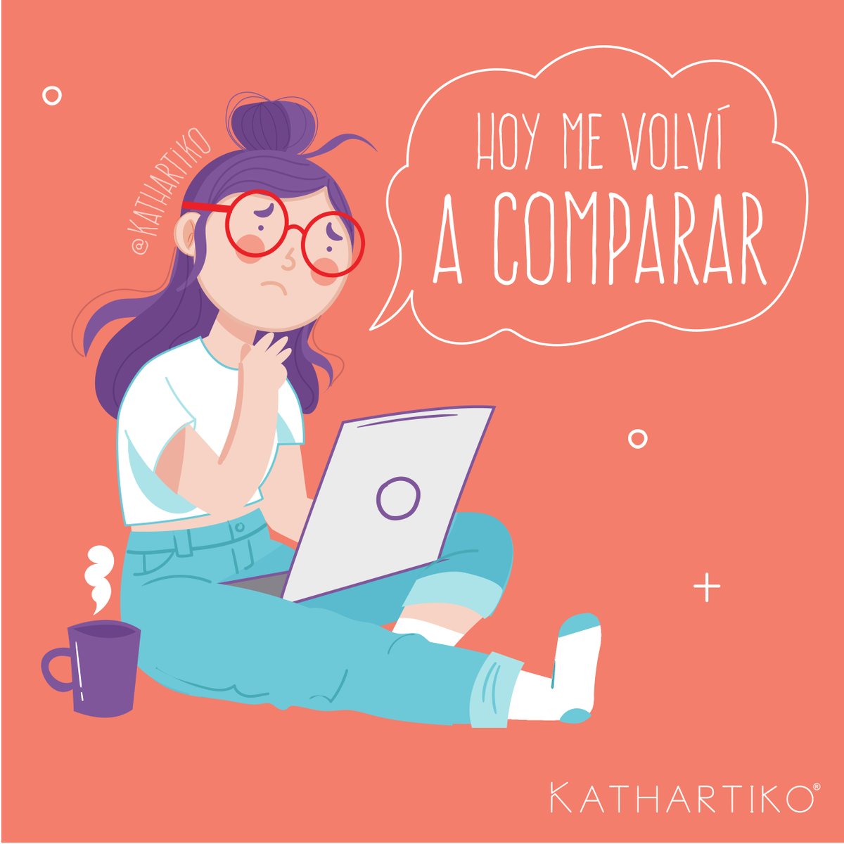 kathartiko's tweet photo. S.O.S. hoy me volví a comparar y no se sintió nada bien😥 

De esto te hablamos en el #hilo de la semana👇🏾
.
.
#comparacion #compararseconotros #compararse #frustracion #ansiedad #expectativas #expectativadevida #estrés #decepción  #saludmental #bienestaremocional #kathartiko https://t.co/tjPoqZzn8f