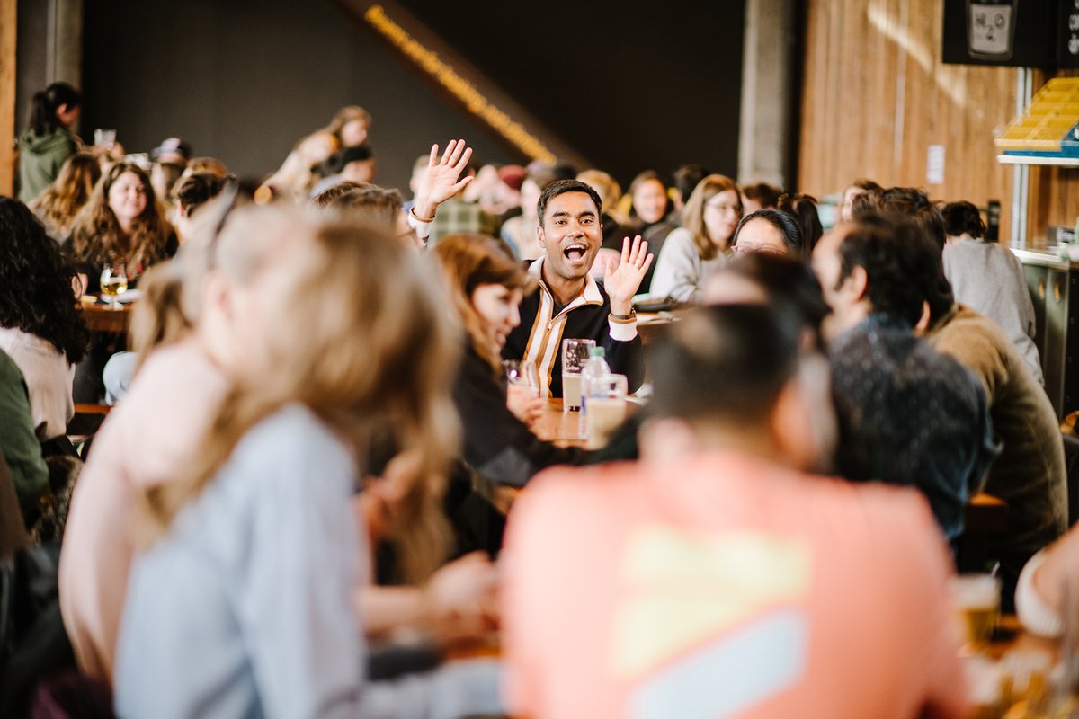 Cheers to the long weekend! Today we are open regular hours from 12-11pm. Join us in basking in the beer garden, playing board games with the Seattle Gaymers at 6:30pm, or competing in Head in the Clouds Trivia at 7:30pm. If you are headed outside, pickup a 4-pack!