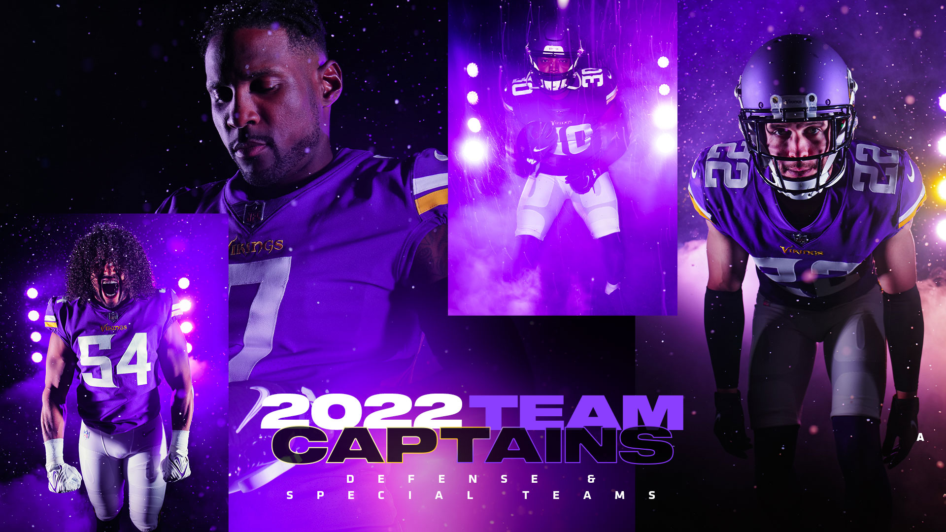 Minnesota Vikings on Twitter "𝟐𝟎𝟐𝟐 𝐕𝐢𝐤𝐢𝐧𝐠𝐬 𝐂𝐚𝐩𝐭𝐚𝐢𝐧𝐬 𝐃𝐞𝐟𝐞𝐧𝐬𝐞