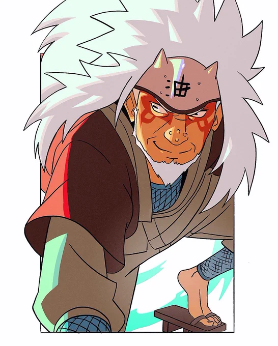 Sennin mode! #naruto #jiraiya 