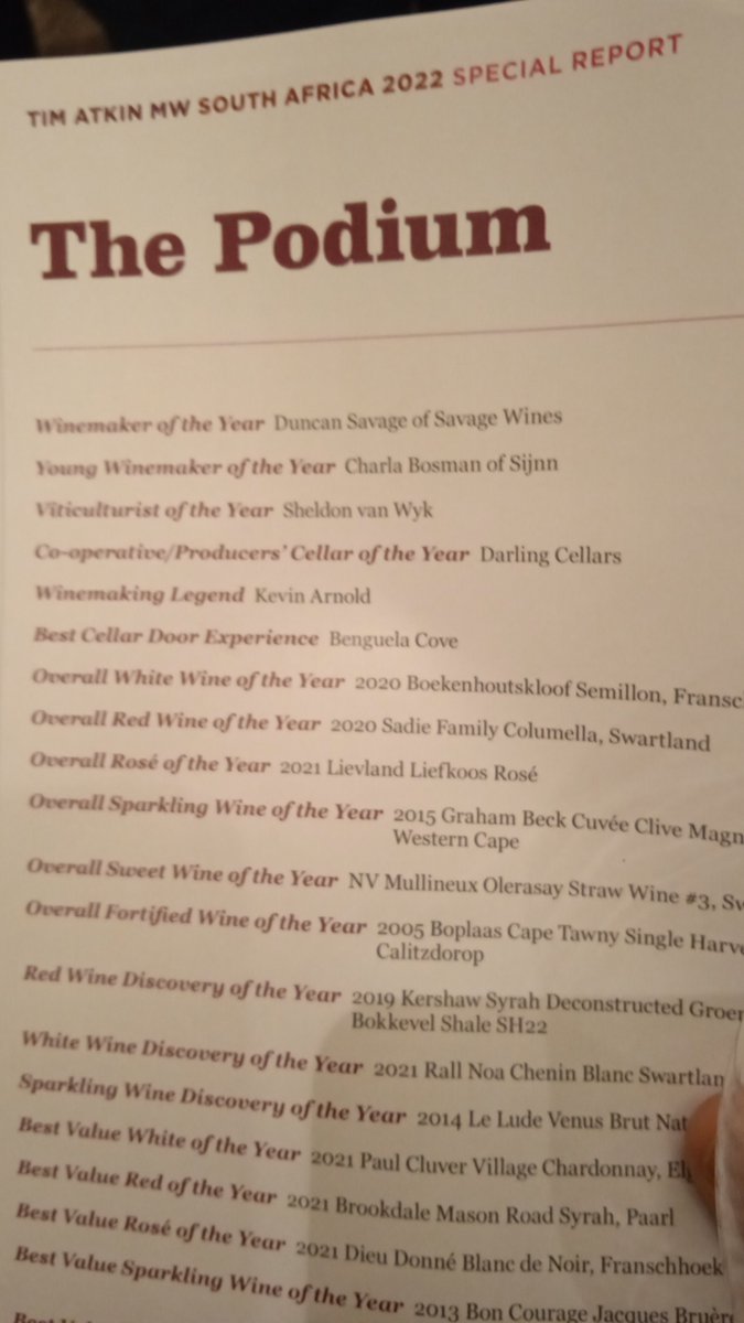 of_oenology's tweet photo. A big congratulations to Charla for winning the Young Winemaker of the year award in the 2022 edition of the Tim Atkin tasting. @StellenboschUni @SUglobally https://t.co/PL17ccBmT7