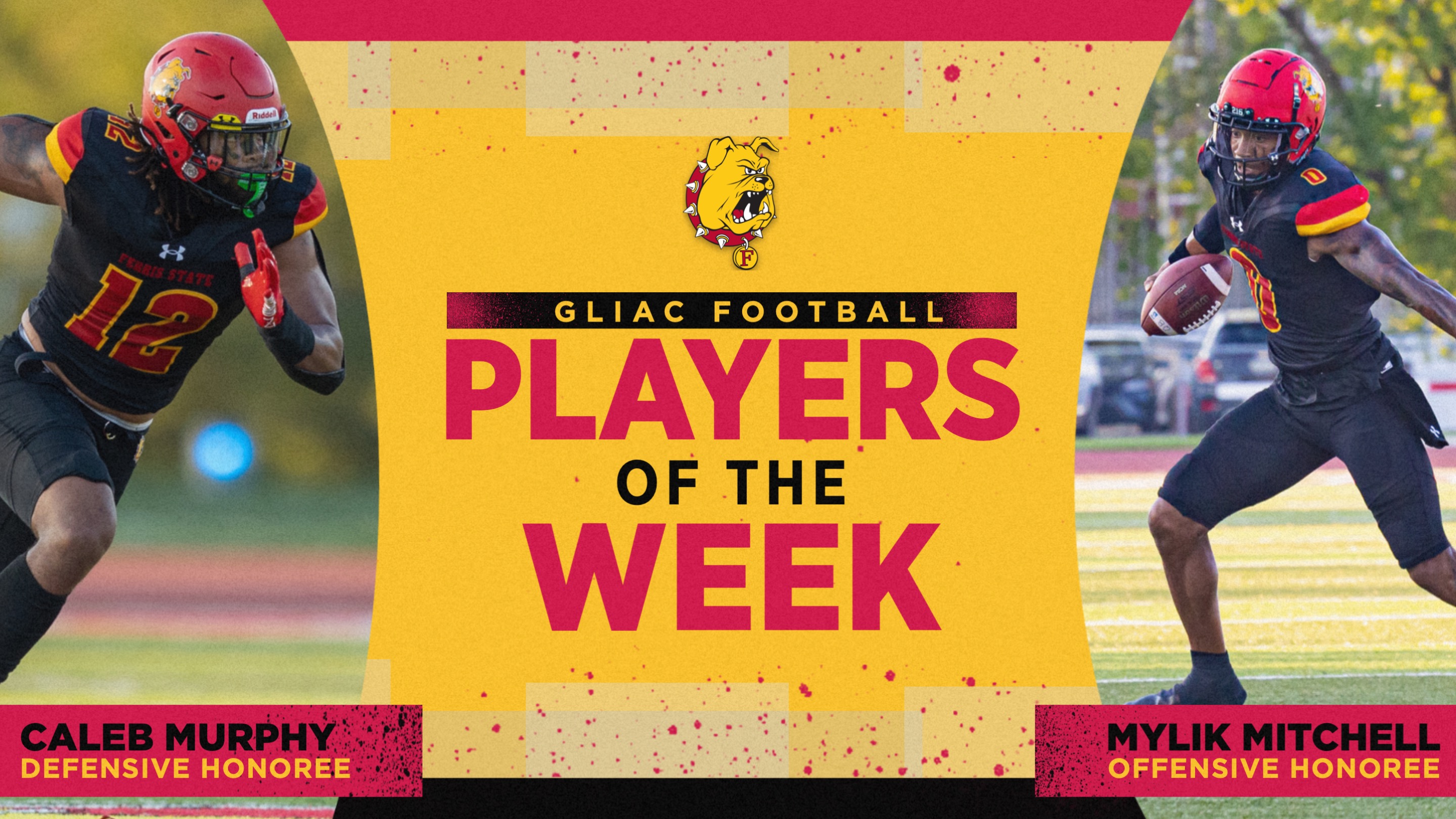 Ferris St. Football on Twitter "GLIAC PLAYERS OF THE WEEK! FSU's Mylik