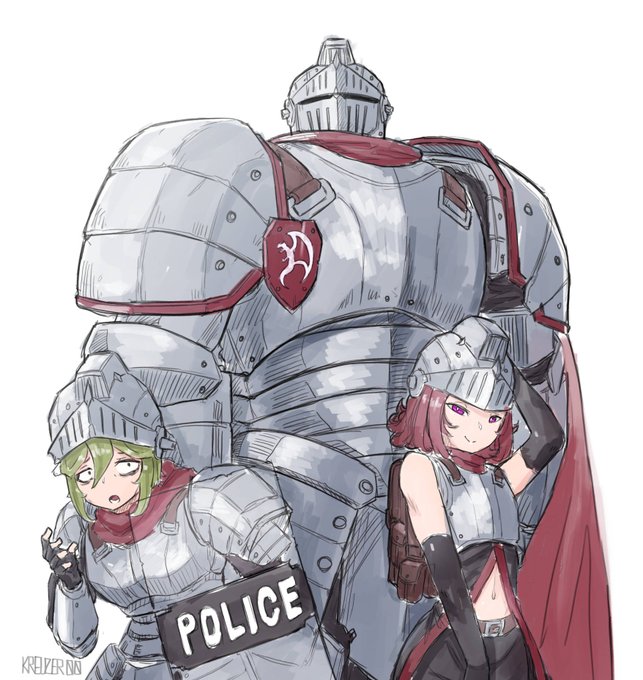 「shield shoulder armor」 illustration images(Latest)｜4pages