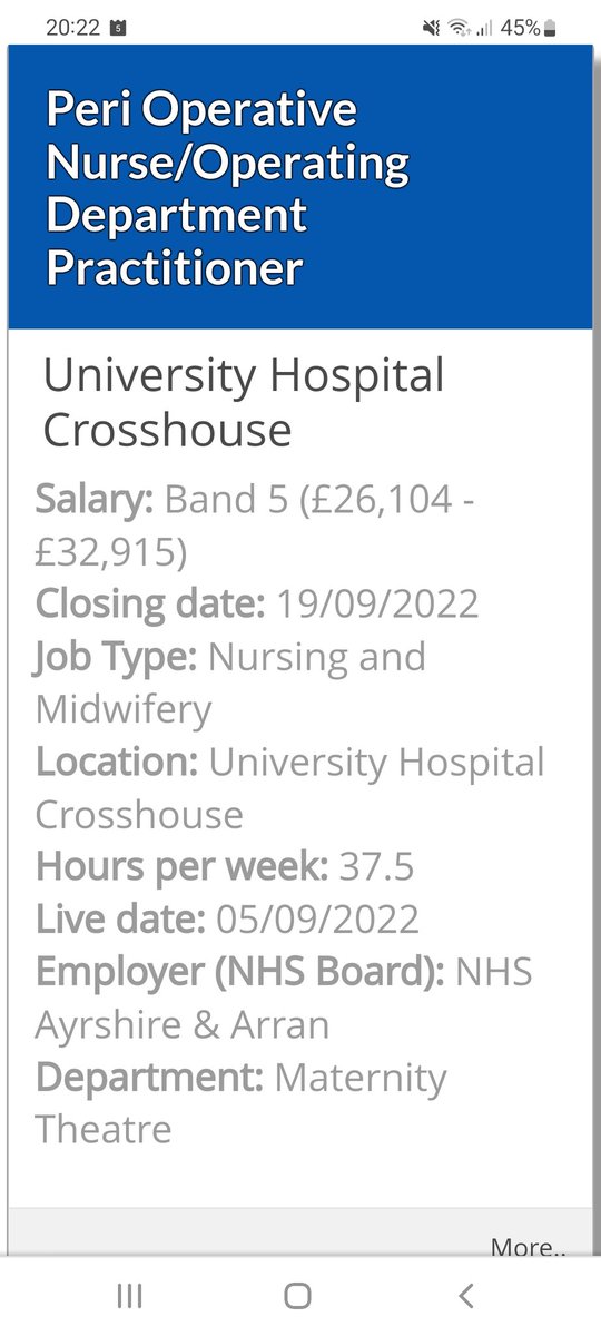 We are recruiting in maternity theatres <a href="/NHSaaa/">NHS Ayrshire & Arran</a>, come and join our team #bestteam . Please click on the link for more info . apply.jobs.scot.nhs.uk/displayjob.asp…
