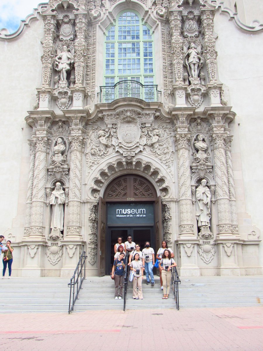 OurGenetic's tweet photo. A few Herstorians and I spent Sunday at the Museum of Us , @museumofus  We give this museum a 9 out of 10 stars. 

Thank you to @ExploreBP for annual passes to visit Balboa Park's Museums. 

📸 :👋🏾 and Monèt Nyree

#OurGeneticLegacy #DRONeProject #Herstorians https://t.co/m4OZHFIhpp