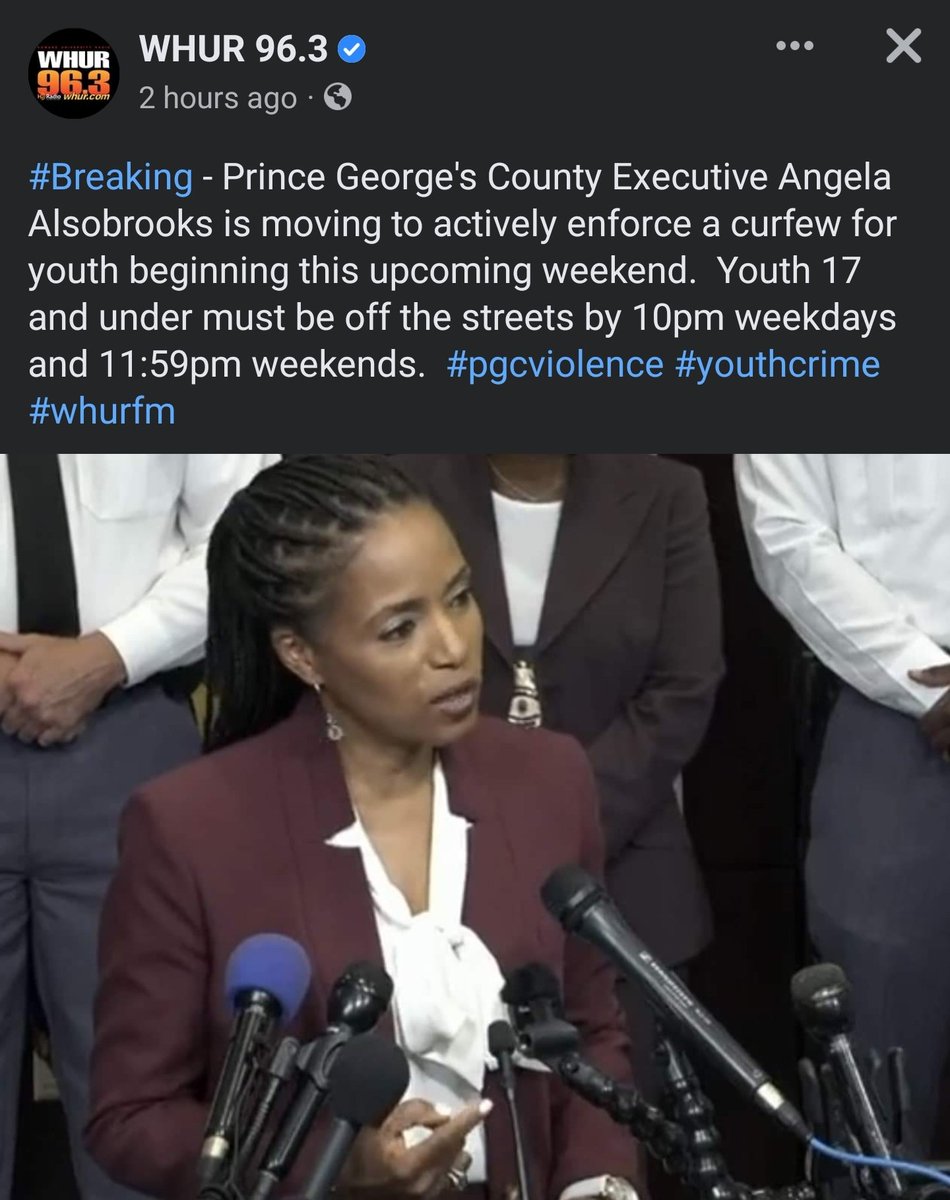 MelikAbdul_'s tweet photo. While #JoeBrandon is going around calling us extremist threats to democracy. He and his Democratic Party needs to be more concerned about why one of the wealthiest counties for Blacks in the nation, is implementing a curfew for its Black teens.

#ButWhiteSupremacyTho https://t.co/2Nj0Yr9juy