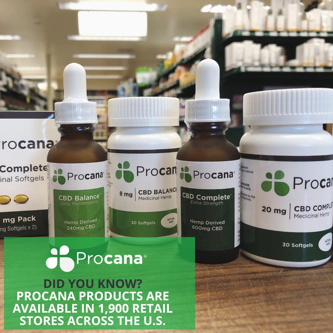 procana's tweet photo. Did you know that you can find Procana CBD products in stores across the US? 🤗 Head over to https://t.co/omzGA25rww and find the nearest retail store near you. 
#procana #procanacbd #cbd #cbdoil #cbdshop #cbdproducts #cbdstore #madeinusa #cbdhealth #cbdwellness #wellness https://t.co/lsV9yjXv0b
