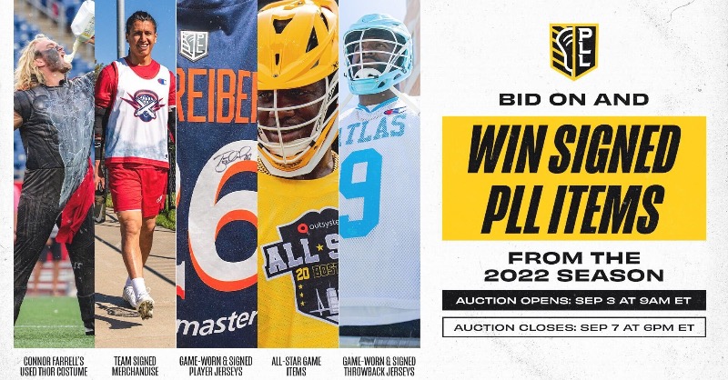 Premier Lacrosse League on X: Round 1 of the PLL Auction is OPEN