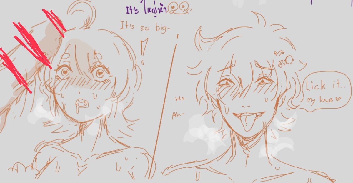 AichuAyaya's tweet photo. every time i draw in aggie i often draw NFSW😭🫣

#STNAFgame 
#SeeThruNeedAFriendgame https://t.co/OhsraZaxIx