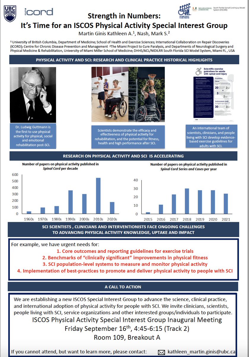 SCI Action Canada Lab Kathleen Martin Ginis tweet media