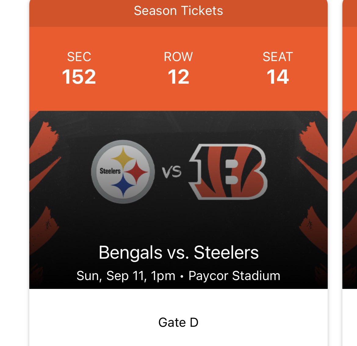 Bengalorian on Twitter "RT BenMetersky Looking to sell 3 tix at 325