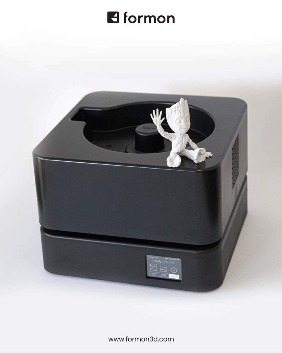 #IAmGroot 

The Groot's first steps after got #3dprinted in "Formon Core". 

🌐Orders available
formon3d.com