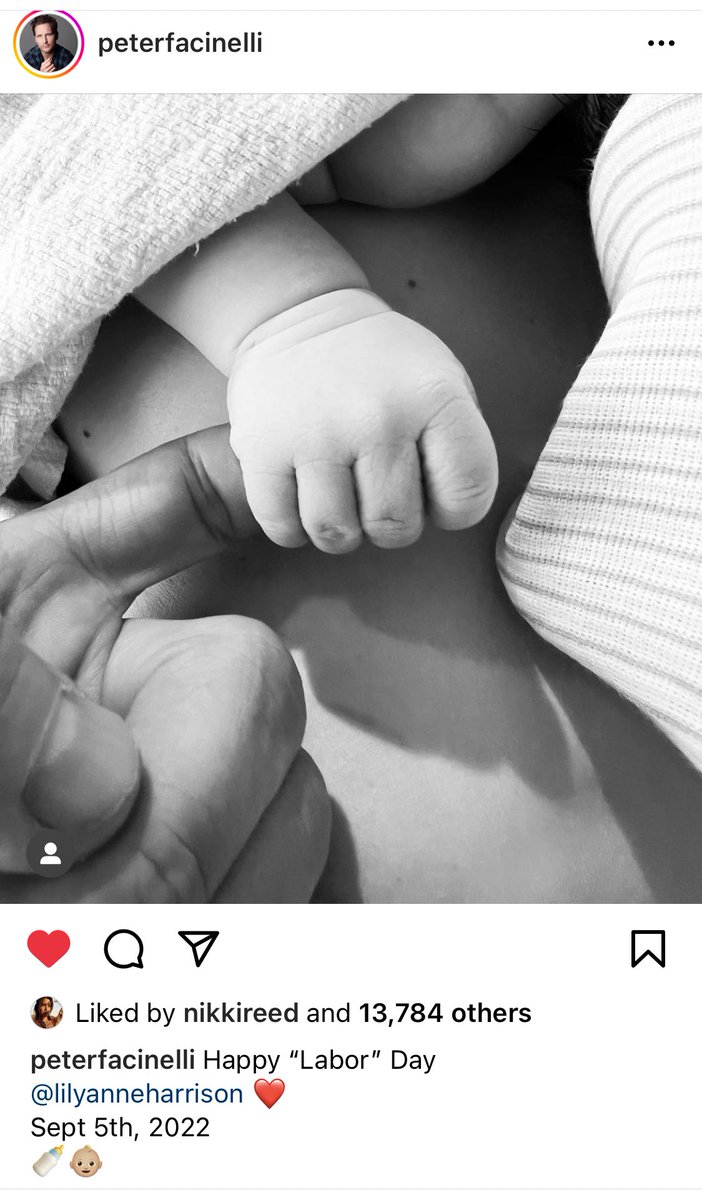 PFacinelliNews's tweet photo. Congrats to Peter Facinelli @peterfacinelli and Lily Anne Harrison @lilyaharrison on the birth of their baby 👶 
https://t.co/cciC9v2Dge https://t.co/EMI7wNYKnK