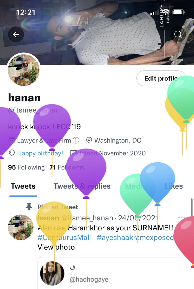 itsmee_hanan's tweet photo. Ye tau very nice hogia❤️.                               Happy Birthday to me🎂 and i wanna thank me for posting dis :)))) https://t.co/LzyFvmjSMF