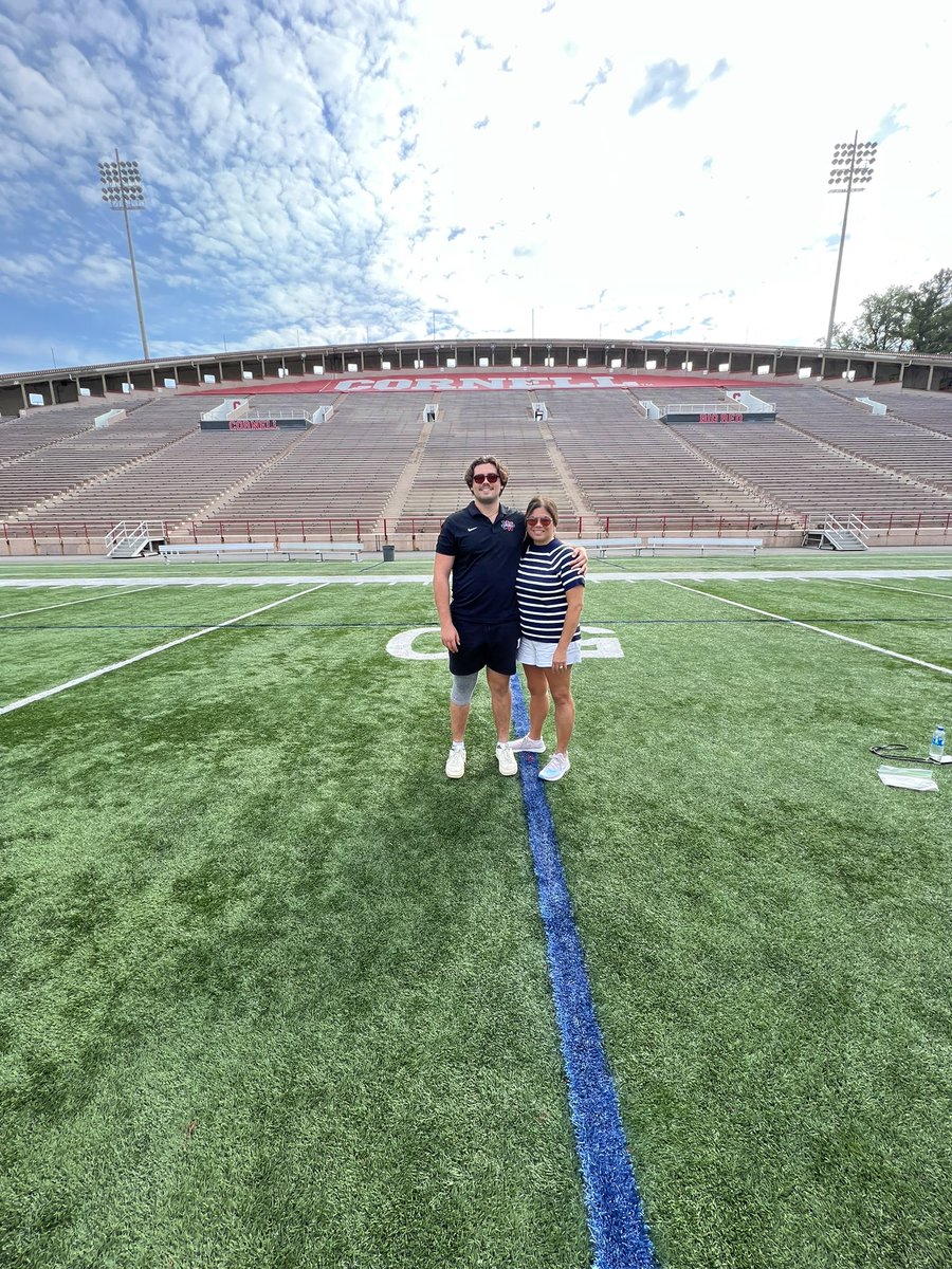 kjfaucher's tweet photo. BIG thank you to the entire @BigRed_Football brotherhood for making me feel so at home during my amazing official visit this weekend. Cornell truly is a very special place. GO BIG RED! @SeanCascarano @CUCoachArcher @coachvips @CoachBhakta @Tcaldwell_59 @Fifthandoak @hwfootball https://t.co/khzA24E74V