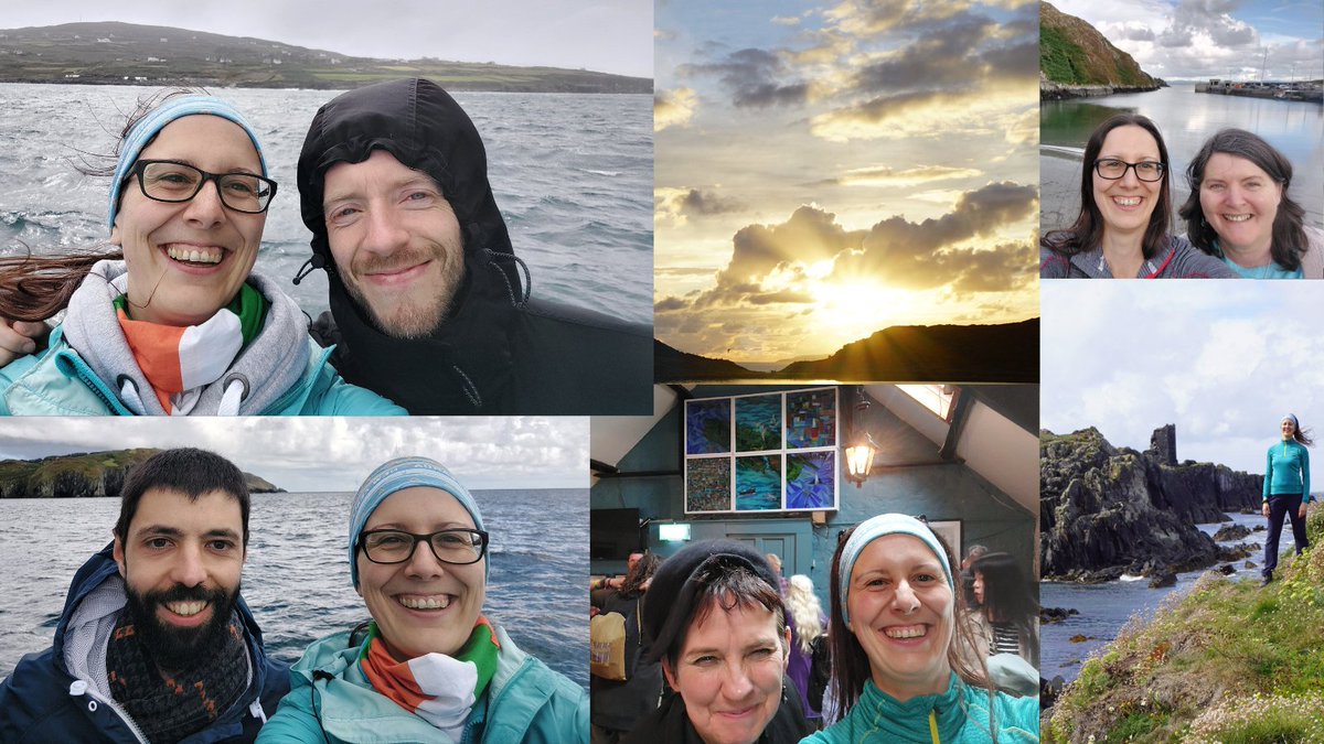 LPenkiller's tweet image. The magic of @oileanchleire @cape_clear. Happy memories of seeing my #Listories fam again &amp;amp; meeting new friends. 
The highlights: 
Extreme #storytelling  by @houseoflegends8. No waves get in the way of a good story!😎
Watching story seeds grow for @RaeMcKinlay26.🥰