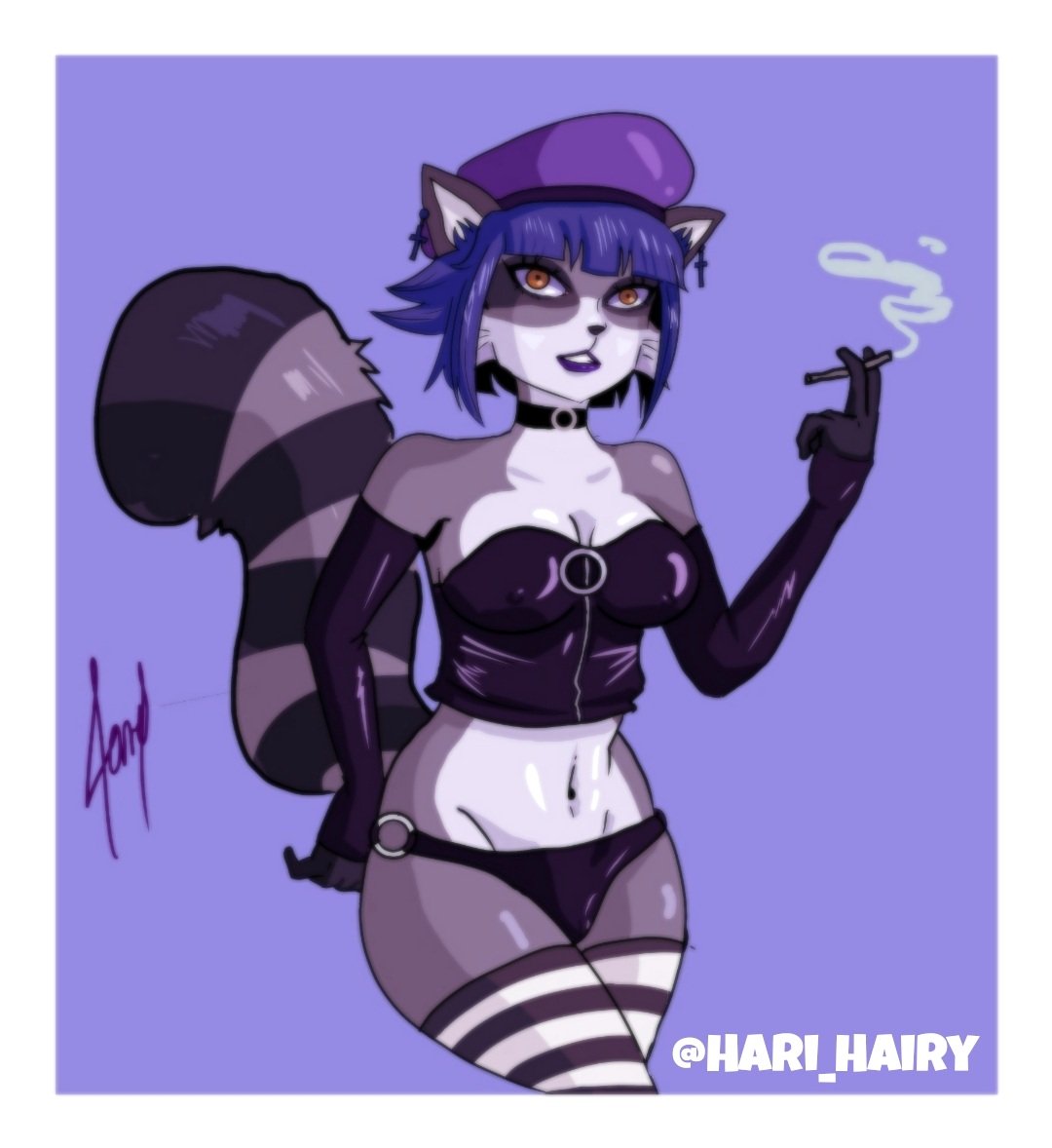 Hari_Hairy's tweet photo. She is Croky a sensual raccoon who loves movies, wine and good music,π·π¬ likes interesting conversations and is very rough in bed.π¦β€οΈβπ₯
#furry #ilustration #hot #Croky #raccoon #nsfwtwt #Lewd #furryart #HariDraw #rule34 https://t.co/WWdGl9nhsh