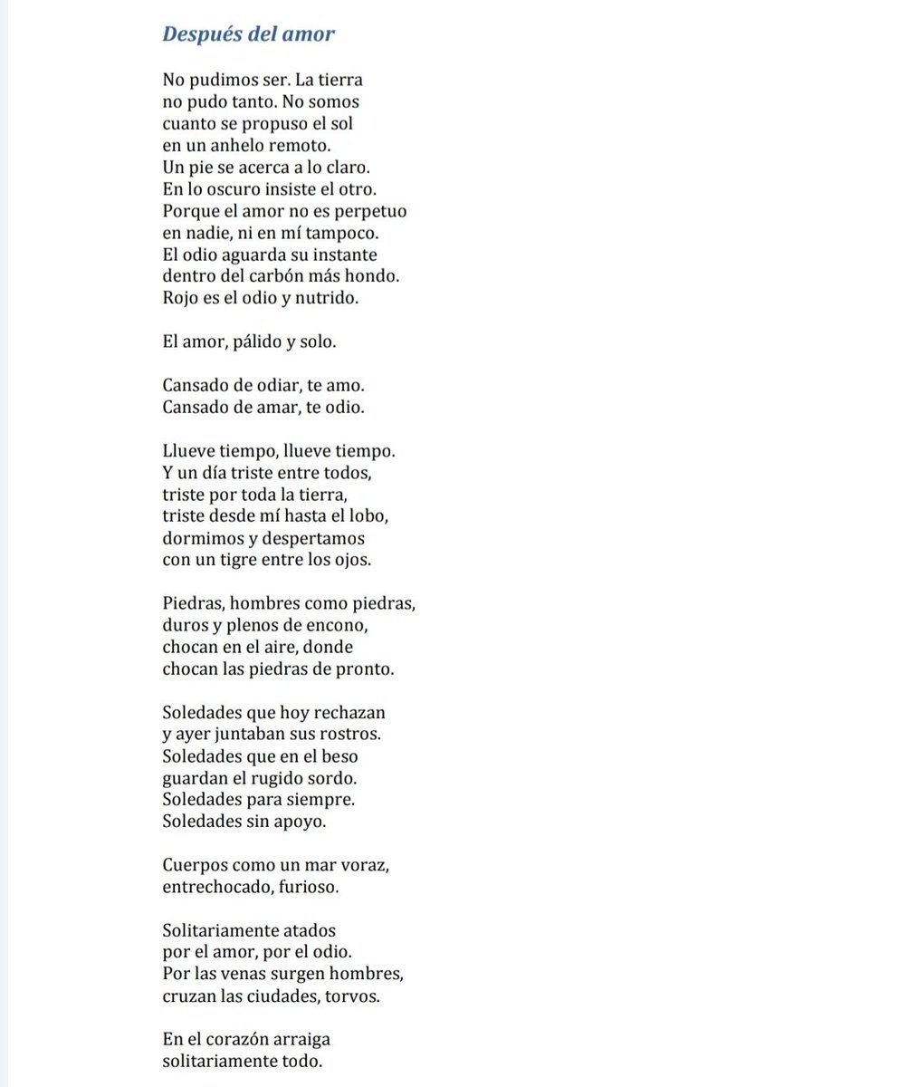 faloukris's tweet photo. miguel hernández escribió esto un día yo lo leí y no he vuelto a ser feliz desde entonces https://t.co/7dC8vYeaOZ