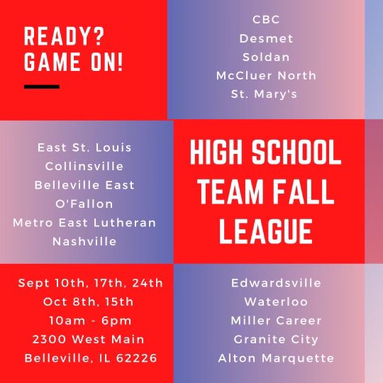 1st Annual Team Fall League starts this Saturday🏀 Coached by non Highschool coaches🔥🔥🔥 Loaded field 🔥🔥🔥🔥