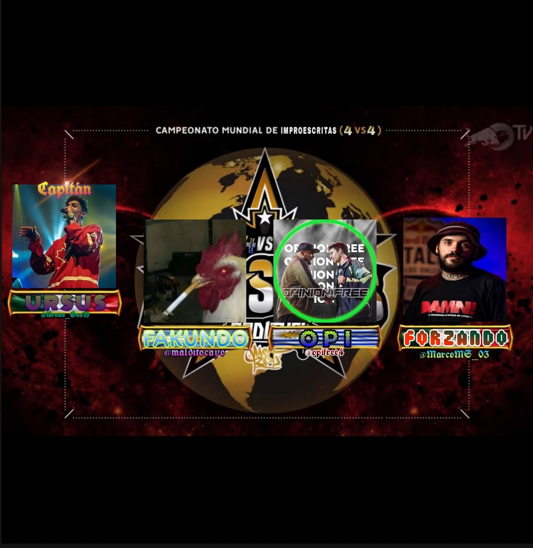 GLImproEscritas's tweet photo. 🔥¡¡TERCERA BATALLA CONFIRMADA DE GOD LEVEL IMPROESCRITAS!!🔥
Team Jona vs Team Ursus
🇪🇨 + 🇪🇸 + 🇲🇽 + 🇲🇽 vs 🇲🇽 + 🇦🇷 + 🇺🇾 + 🇲🇽
¡Los súper equipos se confrontan! 🔥
Una batalla que parece prometer mucho.
Cuál crees que será el equipo vencedor en este gran enfrentamiento?? 👇🏽👀 https://t.co/9bSMso8z77