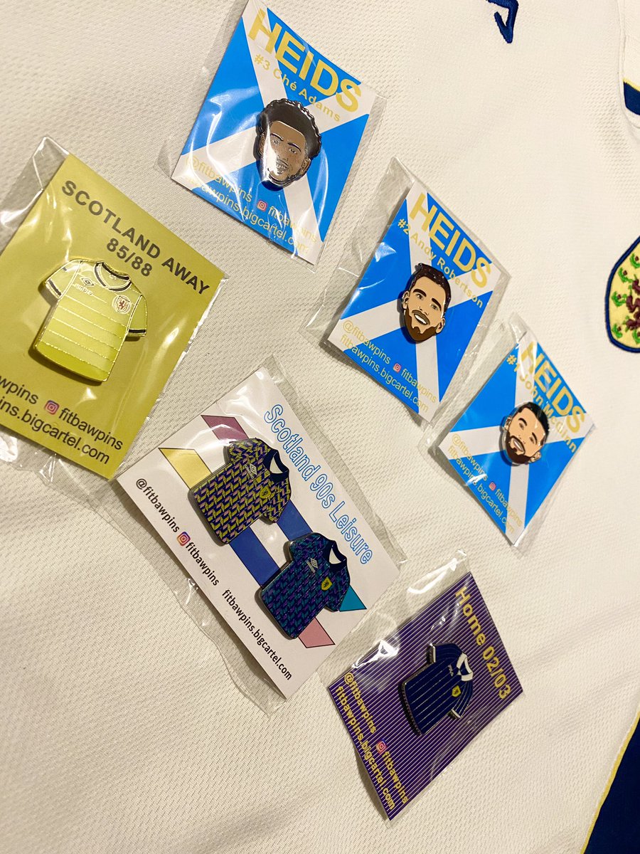 Still have stock left of all these badges although not many. As always keen people have these for kilts, hats, jackets and boards. 

If want any send me a DM and ill sort you out a deal 🏴󠁧󠁢󠁳󠁣󠁴󠁿🏴󠁧󠁢󠁳󠁣󠁴󠁿🏴󠁧󠁢󠁳󠁣󠁴󠁿

Likes and RTs appreciated 

#Scotland #tartanarmy #fitbawpins
