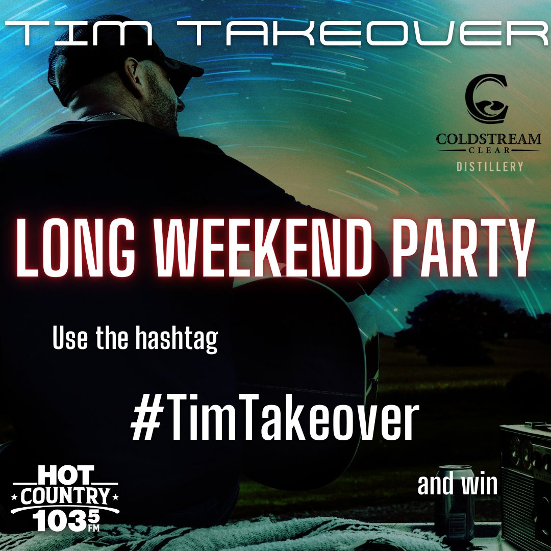 YourHalifaxNow's tweet photo. What're you up to? Use #TimTakeover to show us... and win an autographed copy of @timhicksmusic's new album! ๐๐คณ https://t.co/n3PUY0dy0y
