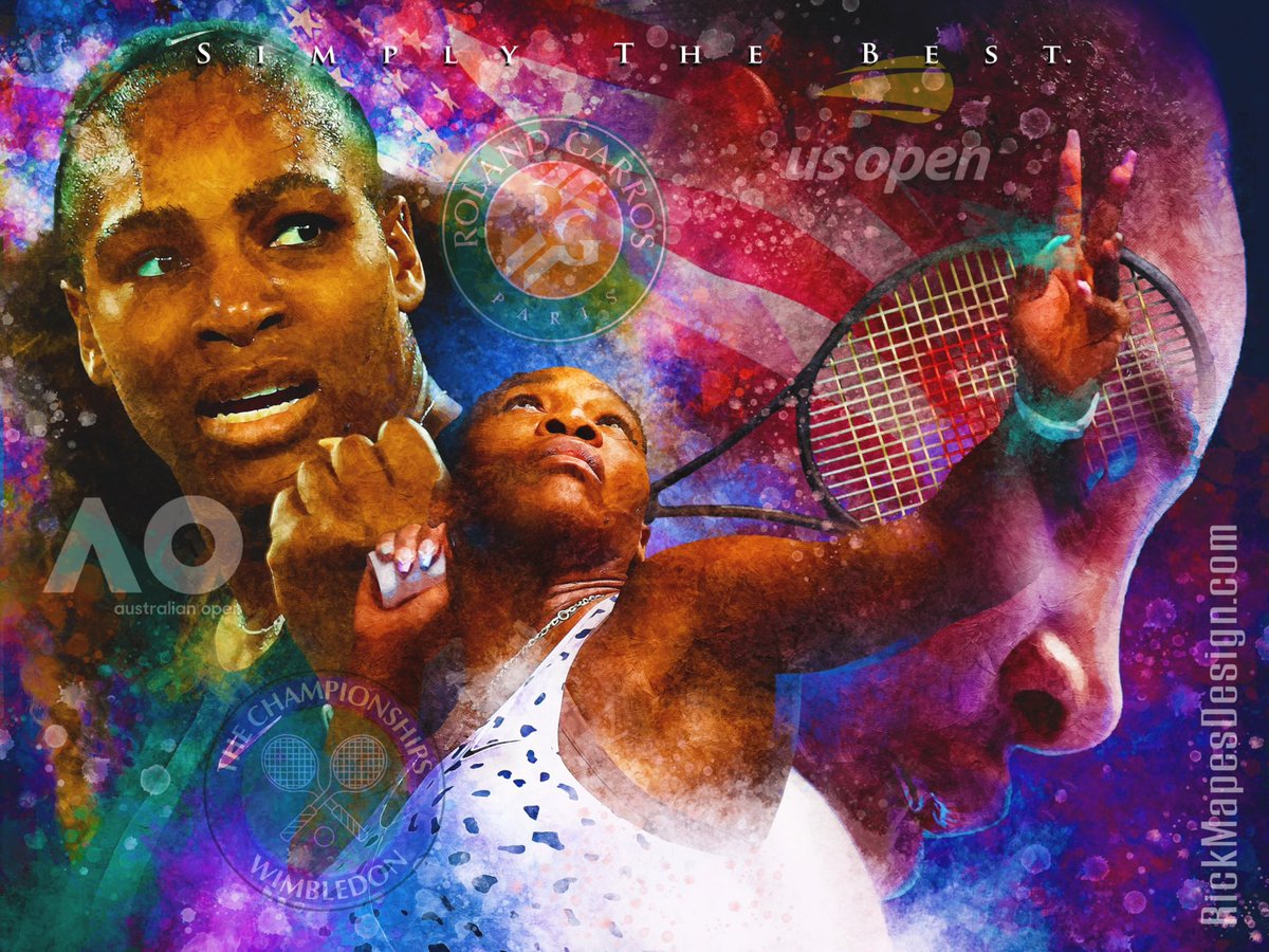 RickMapes3's tweet photo. Simply the best. 🎾🎾🎾 @serenawilliams @Venuseswilliams https://t.co/2M45k3O091