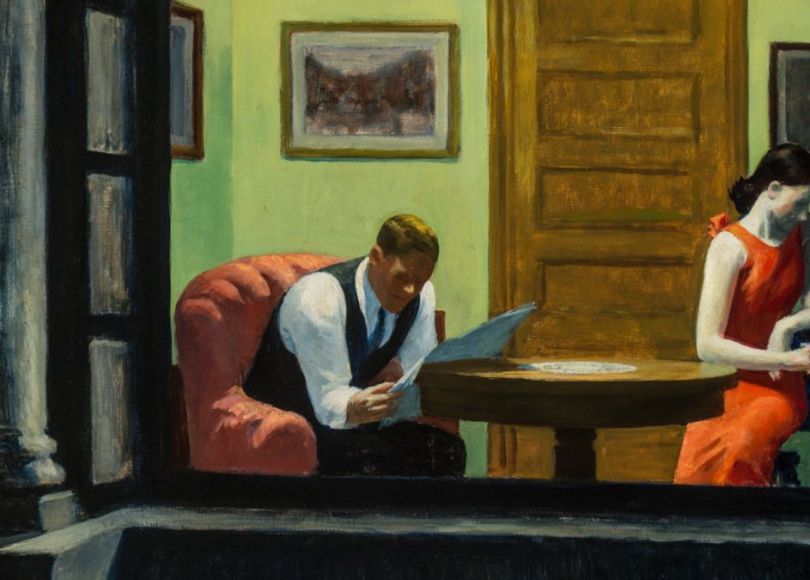 Le opere di Edward Hopper. 
#CeraUnaVoltaLAmerica