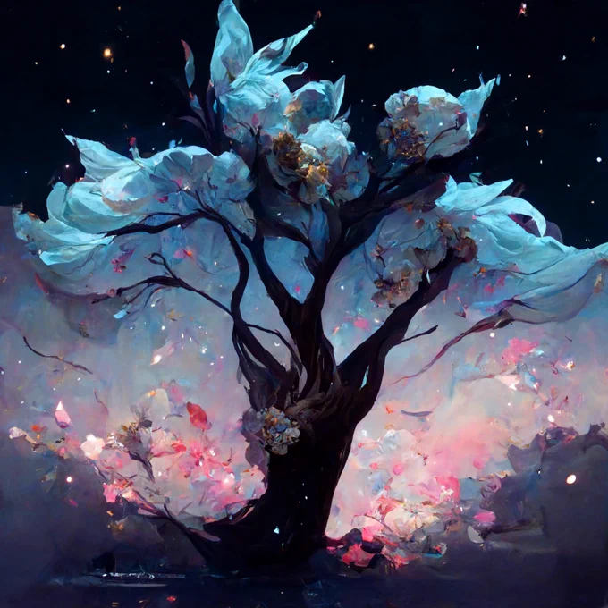Kind of wondering how it is to use AI in my painting process :9 Ive tried out midjourney today and Im so stunned how beautiful the renders are!! Here are a few I got out! :99 