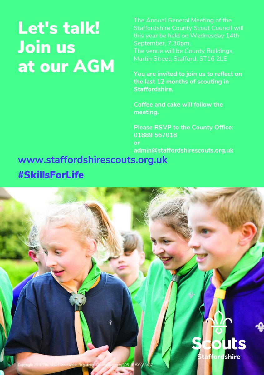 Invite to our 2022 AGM - please RSVP