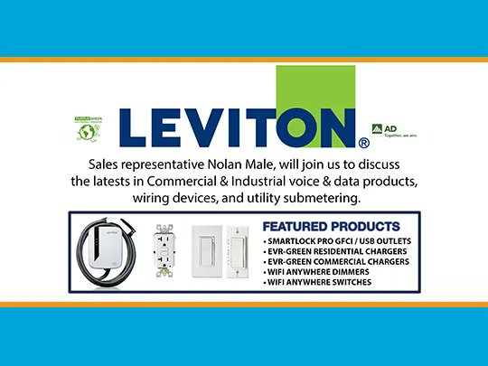 TurtleandHughes's tweet photo. Don't forget to join us in Bridgewater on 9/7 from 7:30am-12pm for a @Leviton #counterday! Nolan Male will be there to demo #leviton voice & data products, wiring devices & #EVChargers https://t.co/0paB8X5R96 👀⚙️ #gfci #ev #athome #turtlegreen #energy @ad_hq #ADTogetherWeWin https://t.co/TWT7q0oDOC