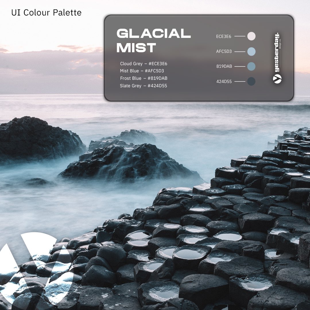 YesterdayLtd's tweet photo. UI Palette 003 — ‘Glacial Mist’

These hand-selected colour palettes are an excellent resource for designers seeking modern UI design inspiration.

Stay tuned for our next colour palette!

#ui #uipalette #design #colorpalette https://t.co/bgpNzuVv6t