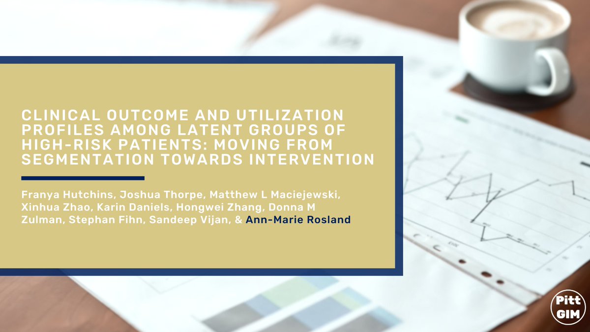 PittGIM's tweet photo. Clinical &amp; utilization profiles studied by Franya Hutchins &amp; @roslandam, with @JoshuaMThorpe, @DonnaZulman, &amp; others, point toward system-specific care needs that could inform tailored interventions for complex, #highriskpatients.

📝 in @JournalGIM: https://t.co/HzOWjKvTHz https://t.co/Mqw4TtKIUY