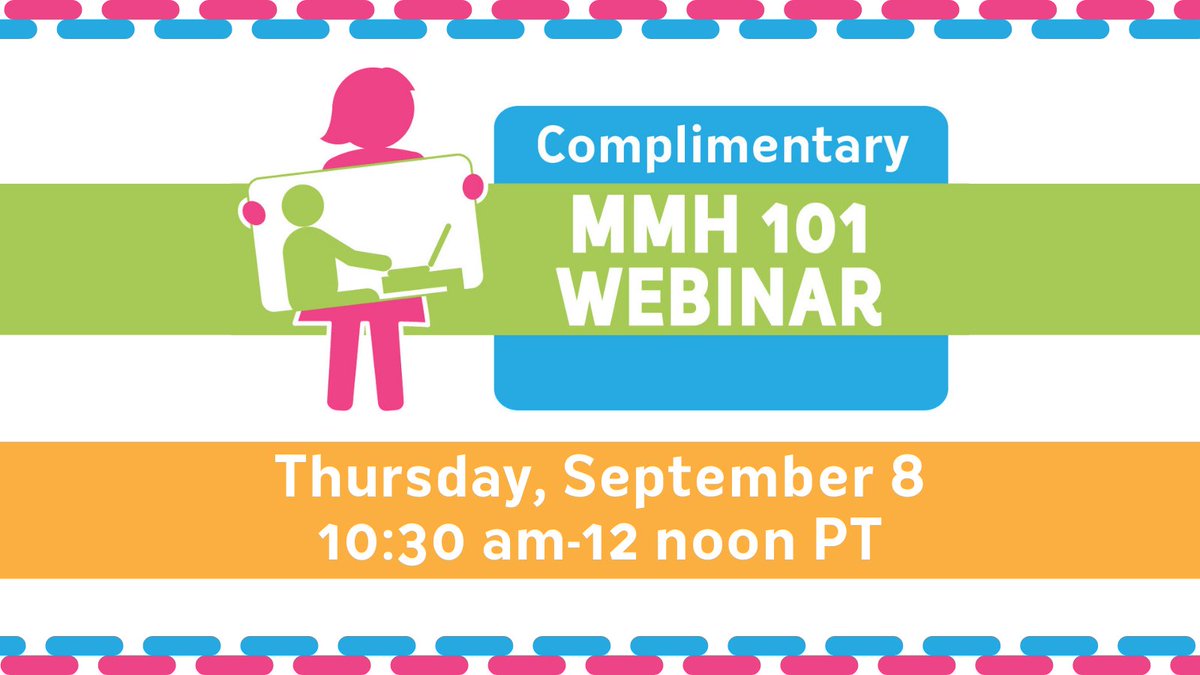 Join this complimentary webinar hosted by 2020 Mom &amp; presented by @PostpartumHelp. You will learn about the various MMH Disorders, the differences between them, risk factors, &amp; treatment options.
Register: ow.ly/FPMf50Ky967
**Recordings will be sent to those who register
