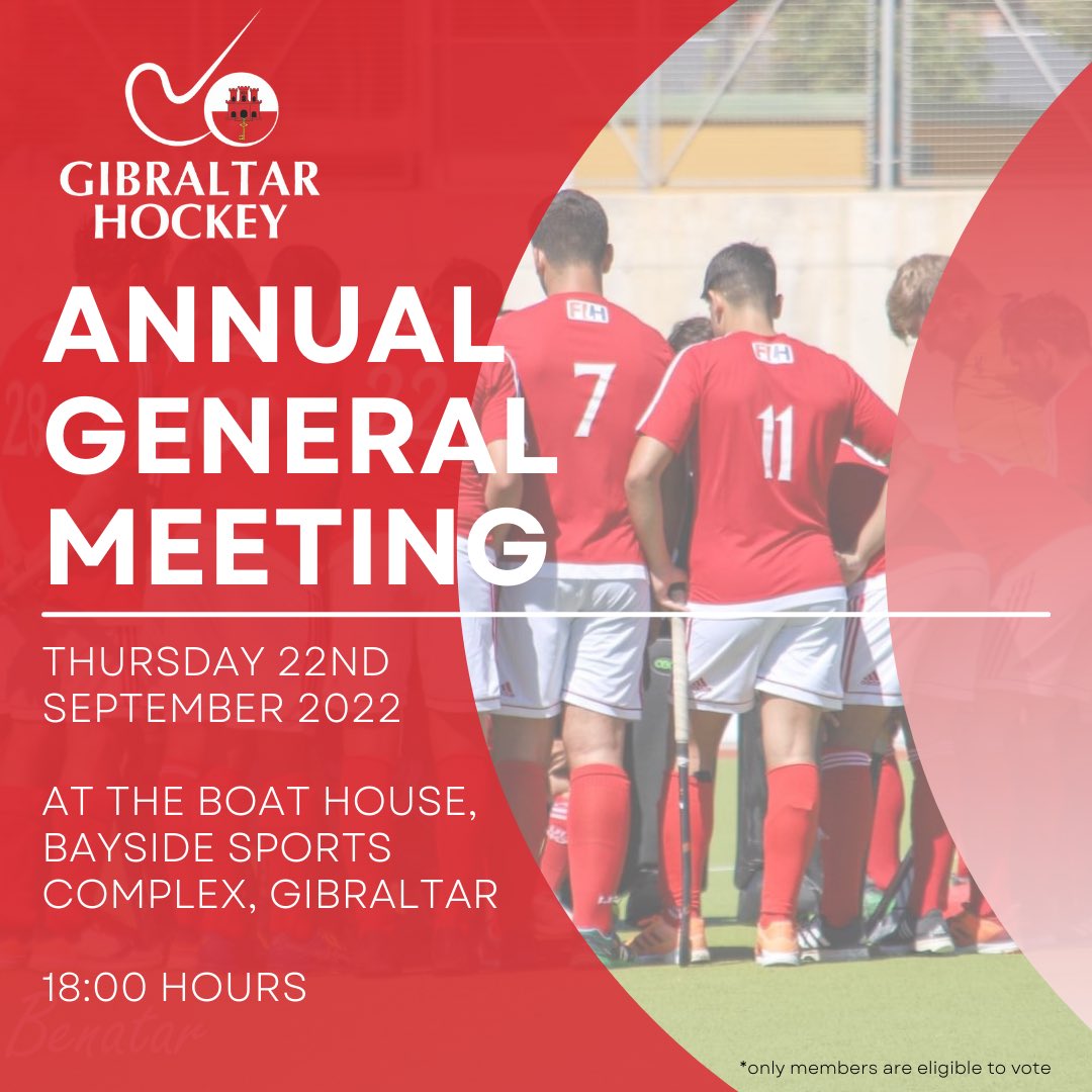 * CHANGE OF DATE *

ANNUAL GENERAL MEETING 

Make sure you attend and vote for a new committee.

Committee positions include:

• Chairperson
• Secretary 
• Treasurer 
• Public Relations
• Fixture Secretary 
• Assistant Fixture Secretary 

🇬🇮❤️🏑