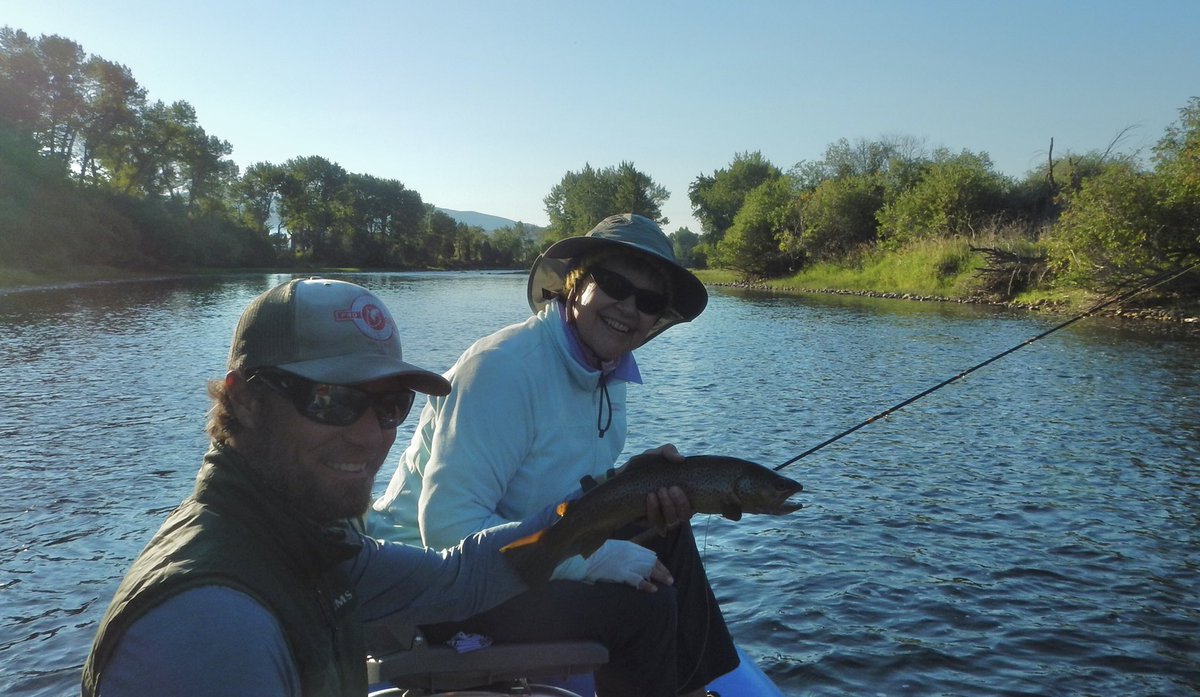 Bugslapping's tweet photo. Big hole has been in great shape the last few weeks, low flows and longer nights have allowed it to cool off the and the fish have been responding in the am. Few more hot ones ahead then hopefully fall will come https://t.co/lbryhDFuTB