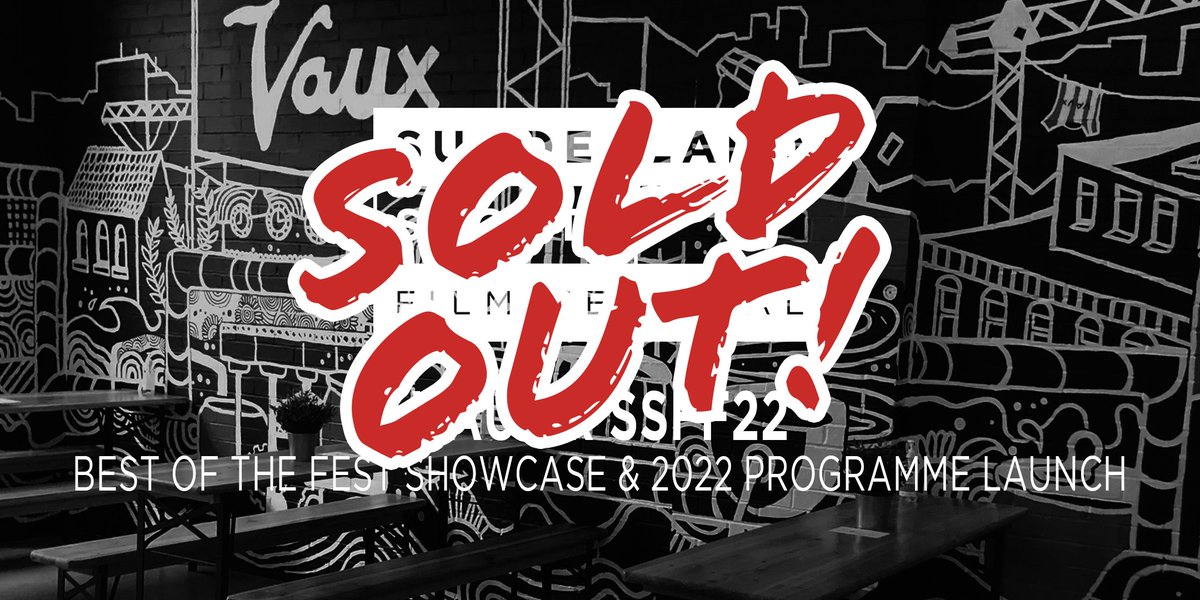 Our Programme Launch &amp; Best of the Fest event on Thursday at <a href="/vauxbrewery/">VAUX Brewery</a> is now SOLD OUT!

Keep an eye on social media for all of our line-up announcements &amp; take a look at our other tickets &amp; passes as other ones are already selling quick 🎟️ eventbrite.com/o/sunderland-s…