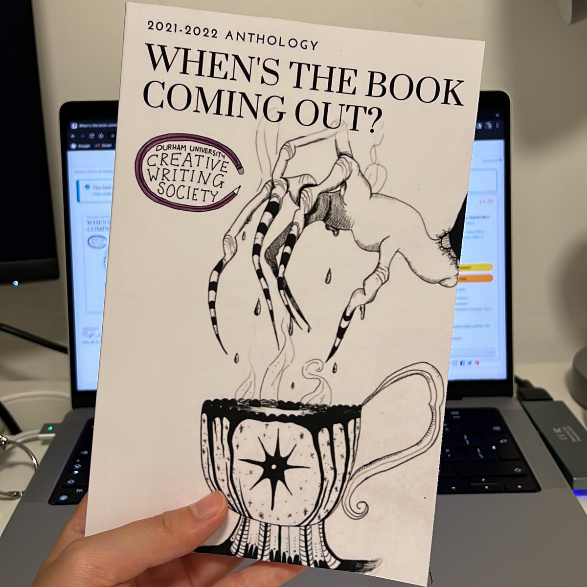 this little something came out 💜 edited by the best, i.e. <a href="/emilyjhare_/">emily</a> 
.
amazon.co.uk/gp/product/B0B…
.
features stunning works by amazing people in ducws!! …and a few pieces by yours truly (including one that’s basically a <a href="/Station19/">Station 19</a> #marina fanfic lol)
