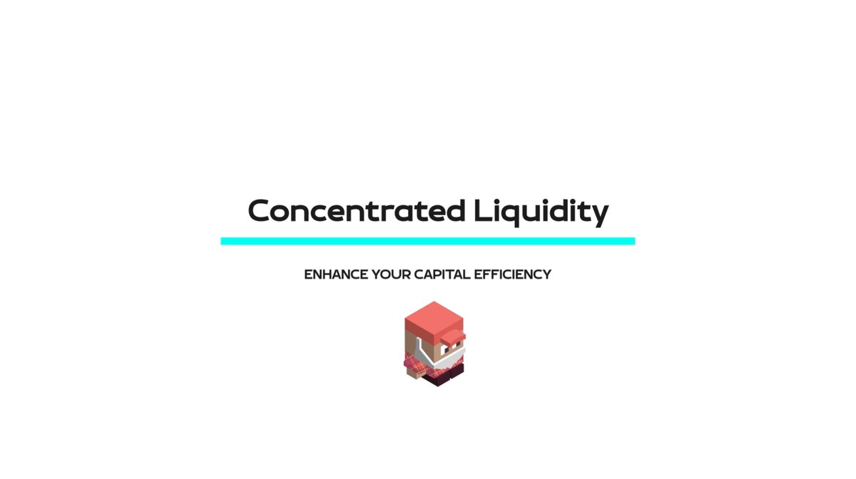 Liquidity Book: DeFit Learning 🧵 #1

Liquidity Book will allow users to 'Concentrate Liquidity' ... But what exactly is so great about concentrated liquidity and why is it such a hot topic in #DeFi right now?