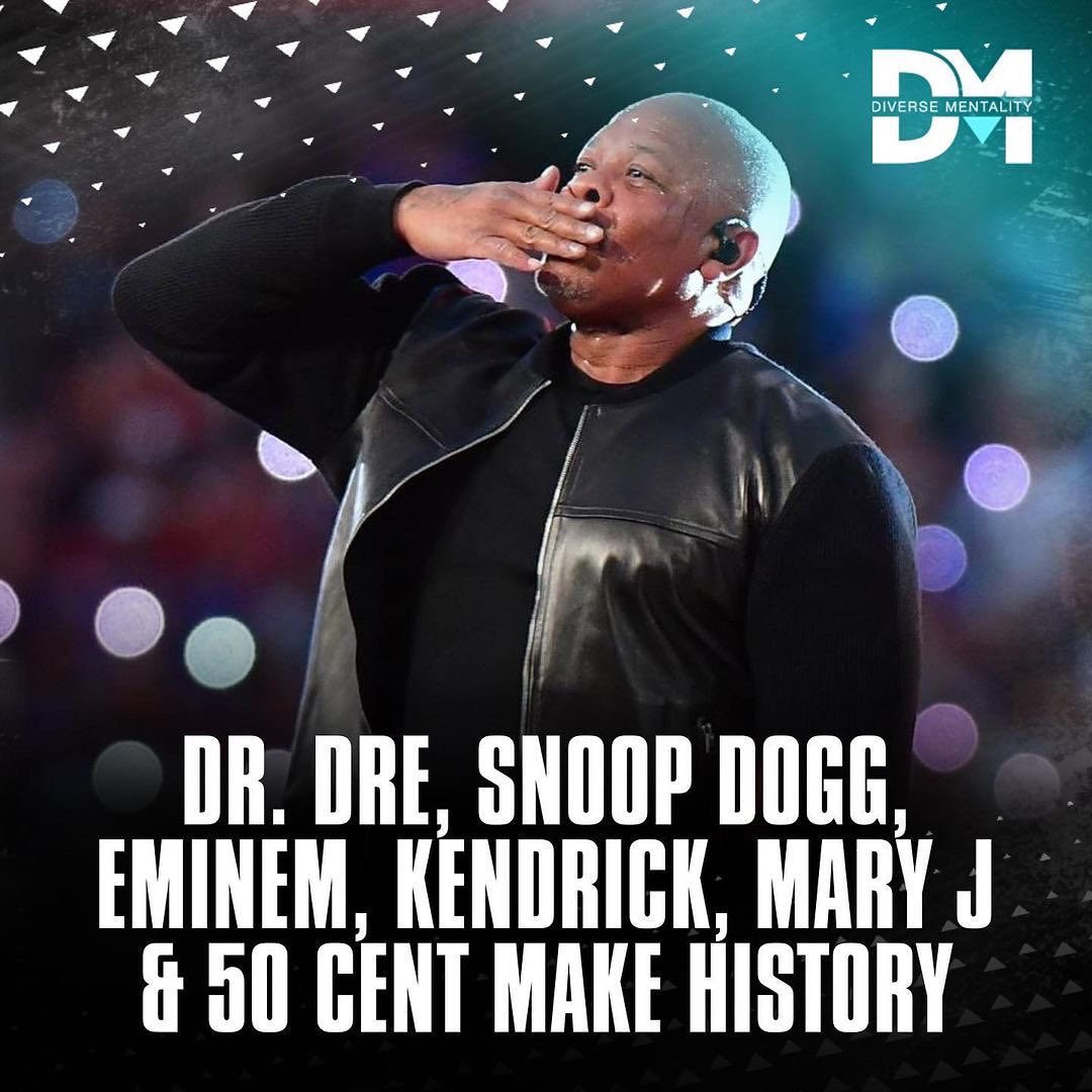 FestDates's tweet image. Dr Dre, Snoop Dogg, Eminem,  Kendrick Lamar, Mary J Blige &amp;amp; 50 Cent make history! 

#festdates #Eminem #50cent #DrDre #maryjblige #KendrickLamar #SnoopDogg