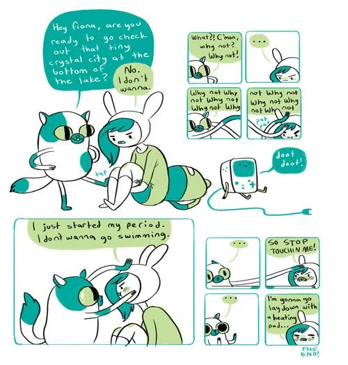 Just remembered Natasha Allegri's Fionna &amp; Cake comics exist and the world is good again. 