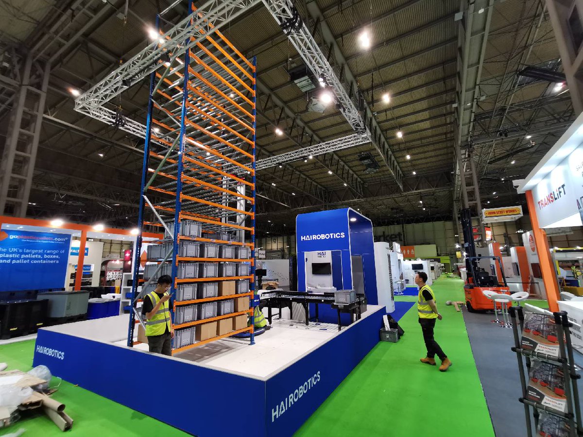 HaiRobotics's tweet image. See you all tomorrow at @IMHX 2022 🙌
Don't miss the debut of our local UK team and our Autonomous Case-handling Robot (ACR) systems
🗓️ 6-8 Sep 2022
📍 Booth 5C70
📌 NEC Birmingham, UK
Register
registration.gesevent.com/survey/1z0brre…
#imhx2022 #hairobotics #automation #warehouse #ecommerce