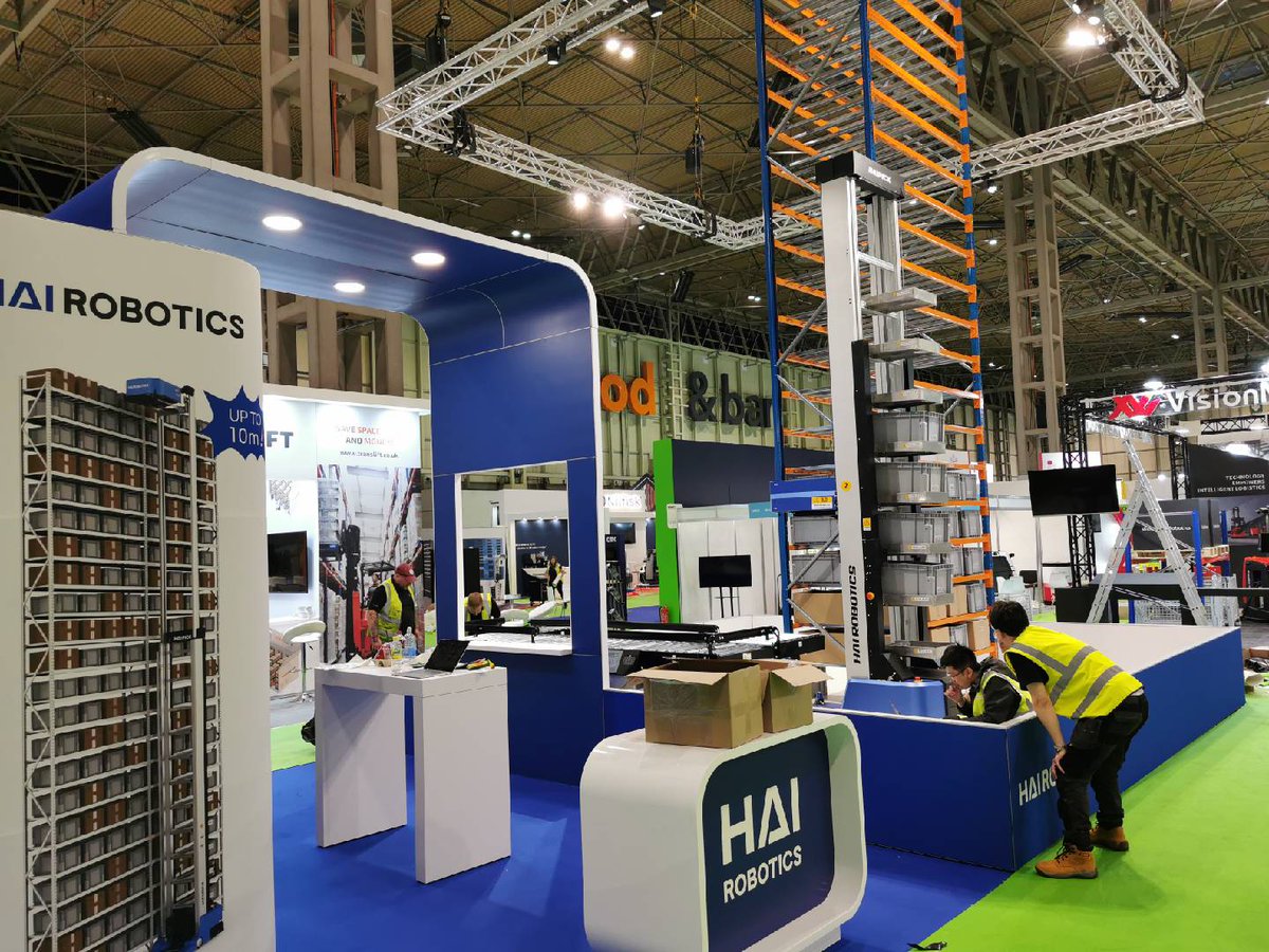 HaiRobotics's tweet image. See you all tomorrow at @IMHX 2022 🙌
Don't miss the debut of our local UK team and our Autonomous Case-handling Robot (ACR) systems
🗓️ 6-8 Sep 2022
📍 Booth 5C70
📌 NEC Birmingham, UK
Register
registration.gesevent.com/survey/1z0brre…
#imhx2022 #hairobotics #automation #warehouse #ecommerce